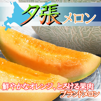 夕張メロン【秀品】（4玉入り×1ケース）【予約販売中】